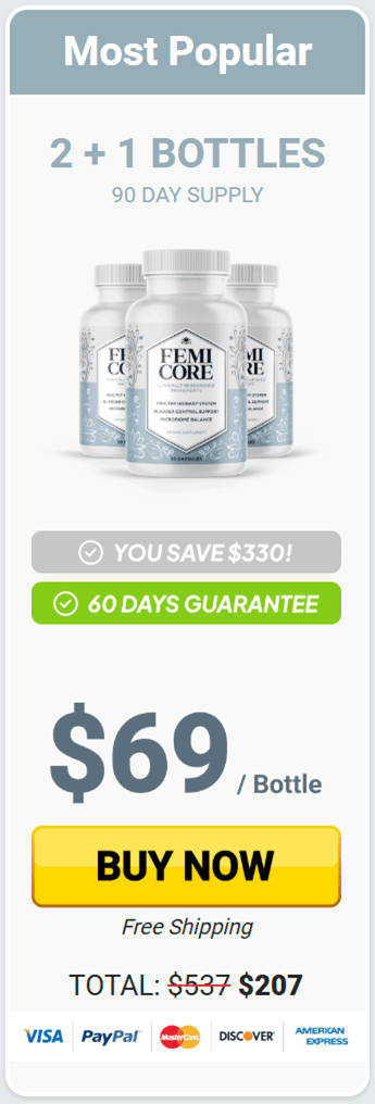 FemiCore Price
